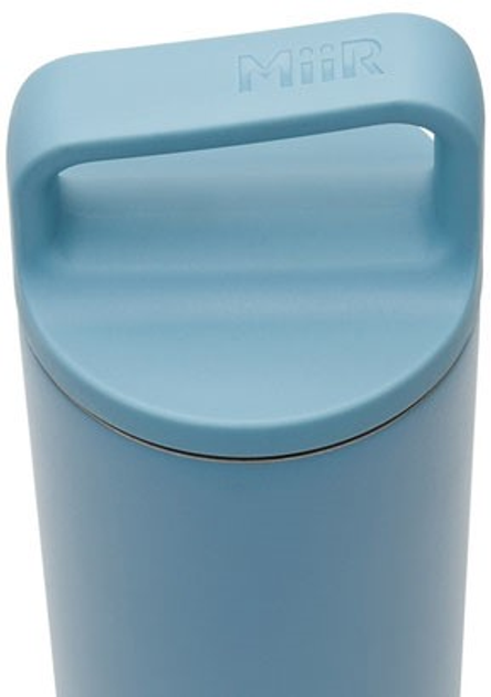 Термопляшка MiiR Wide Mouth Bottle сіро-блакитна 590 мл (811534028749) - зображення 5