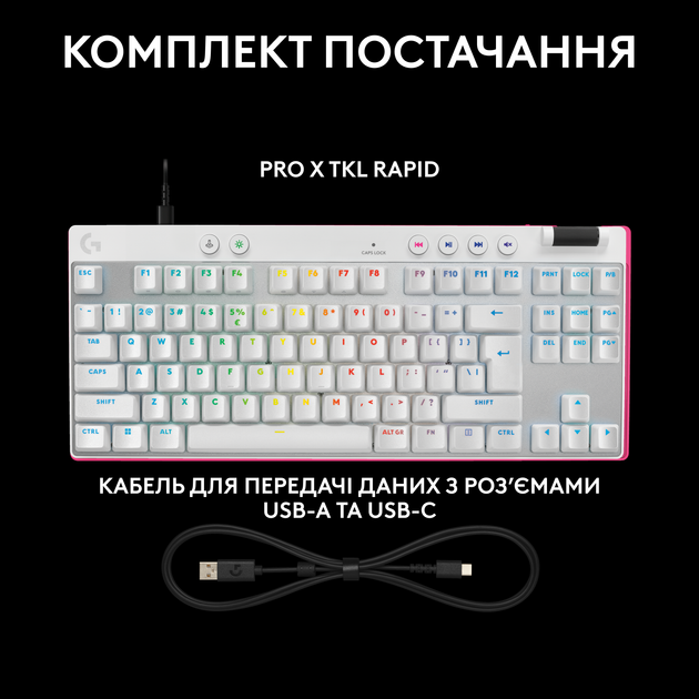 Logicool G PRO X TKL RAPID（ホワイト） Logicool G PRO X TKL RAPID レビュー：Logicool初のラピッドトリガー