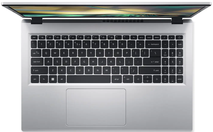 Ноутбук 15.6" Acer Aspire 3 (NX.KDHEF.004) Intel Core i3-N305 RAM 8GB SSD 512GB 11час батарея Win11 (UKR) - изображение 2