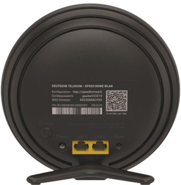 Punkt dostępu Telekom Speed Home WLAN Wi-Fi 6 (40823475) - obraz 3