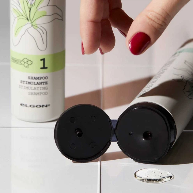 Укрепляющий шампунь против выпадения волос Elgon Primaria Stimulating Shampoo 250 мл (8050327684904) - изображение 3