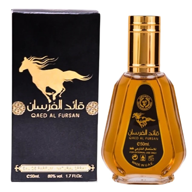 Woda perfumowana unisex Lattafa Qaed Al Fursan 50 ml (6423080730270) - obraz 1