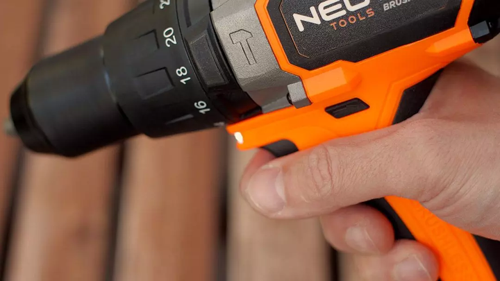 Акумуляторний дриль-шурупокрут NEO Tools Energy+ 100 Nm 04-616 без акумулятора та зарядного пристрою (5907558484595) - зображення 18