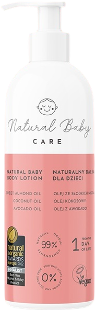 Balsam do ciała Natural Baby Care dla dzieci 200 ml (5904413181149) - obraz 1