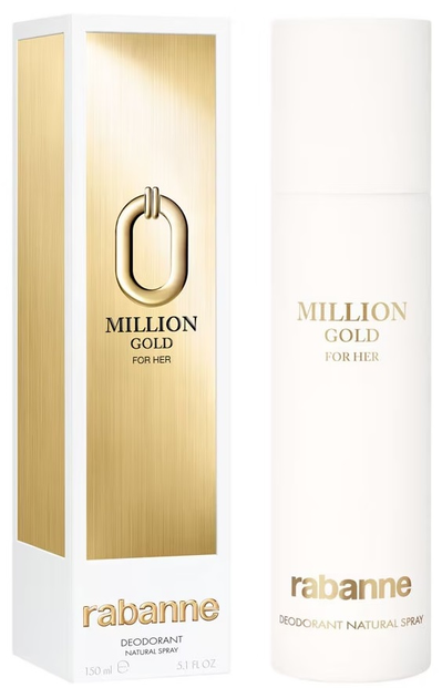 Dezodorant perfumowany Paco Rabanne Million Gold 150 ml (3349668637980) - obraz 1