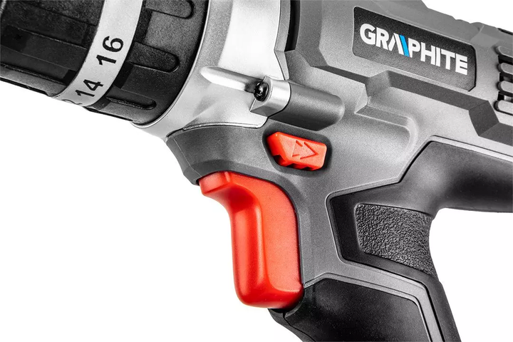 Акумуляторний дриль-шурупокрут Graphite 13 мм Energy+ 18V 58G010 без акумулятора та зарядного пристрою (5902062035387) - зображення 3