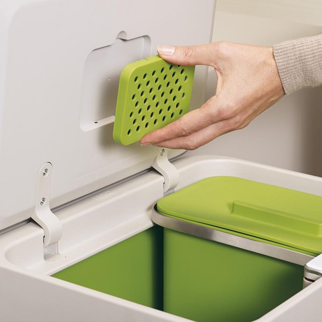 Набір фільтрів для сміттєвого кошика Joseph Joseph Intelligent Waste 2 шт (5028420300055) - зображення 3