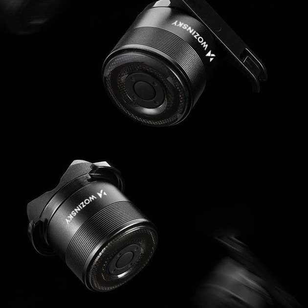 Велосипедний ліхтар задній Wozinsky LED USB-C WRBLB2 Чорний (5907769306655) - зображення 8