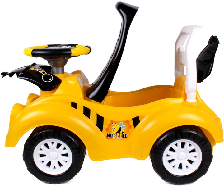 Jeździk Technok Auto na spacery Żółto-czarny (4823037606689) - obraz 3