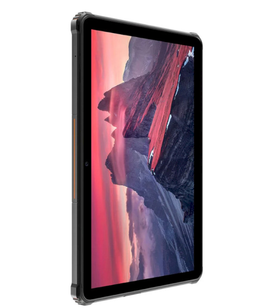 Захищений водонепроникний планшет Oukitel RT9 10.1'' HD 6GB 256GB T606 11000mAh 16+16Мп IP69K LTE Black-Orange (6931940766838) - зображення 4