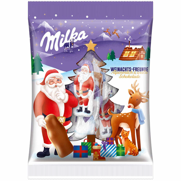Набор шоколадный Milka Рождественские друзья 120 г 762300698881 ...