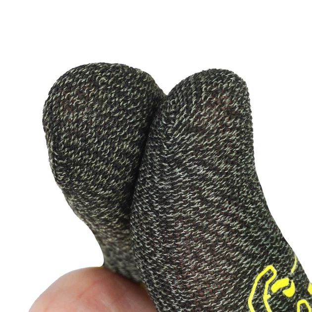 Игровые напальчники Mybuttons Classic Fiber черные для игр на телефоне pubg cod mobile пубг пабг 2 пары - изображение 5