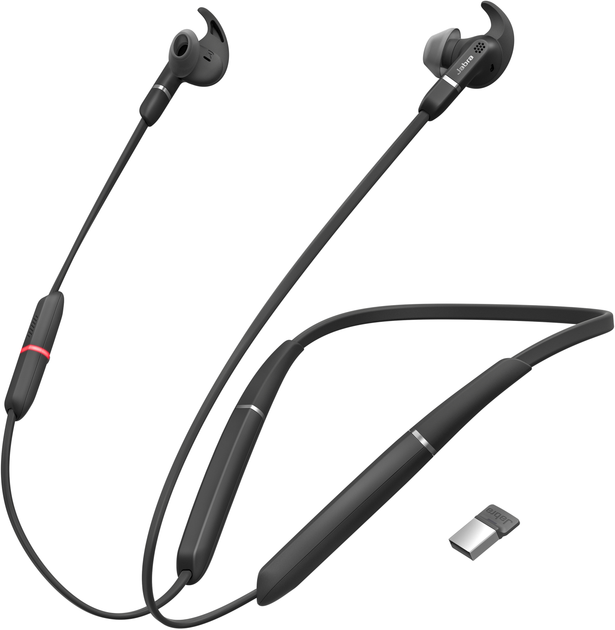 Навушники Jabra Evolve 65e UC & Link 370 (6599-629-109) - зображення 1