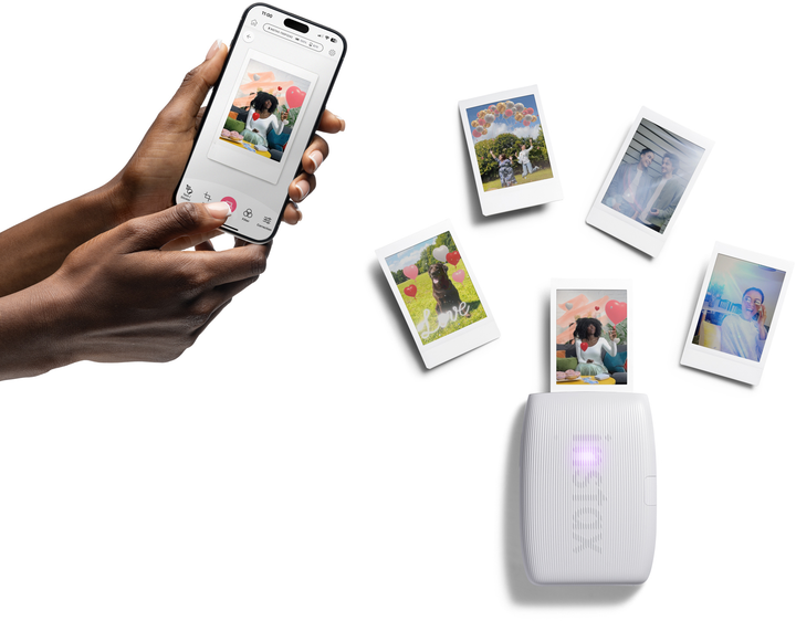 Фотопринтер Fujifilm Instax Mini LINK3 C WHITE EX D White Clay (16832077) - зображення 6