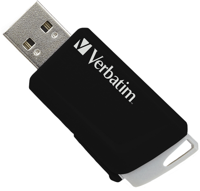 Pamięć flash USB Verbatim Store’n’Click USB 3.2 32GB Black (23942493075) - obraz 1