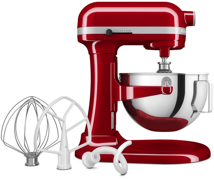 Maszyna kuchenna KitchenAid Heavy Duty 5.2 L 5KSM55SXXEER ze składanym blokiem Red (5413184802011) - obraz 1