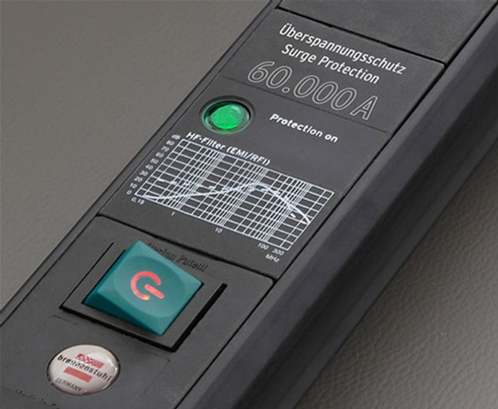 Zabezpieczenie przeciwprzepięciowe Brennenstuhl Premium-Line 6 gniazd EMI/RFI filtr 3 m (1951160401) - obraz 5