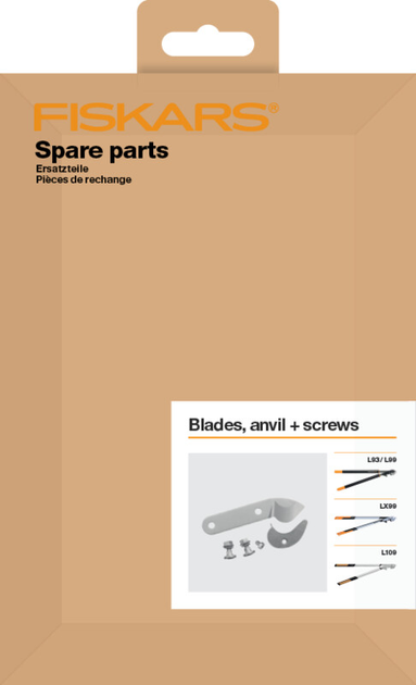 Лезо Fiskars для гілкорізів L109, LX99, L93, L99 (1026286) - зображення 2