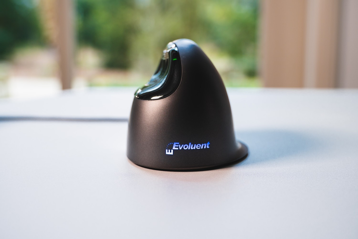 Mysz BakkerElkhuizen Evoluent 4 USB Black/Silver (BNEEVR4) - obraz 4