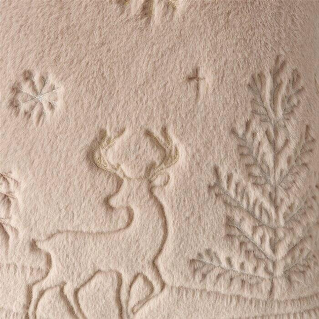 Poduszka świąteczna pluszowa Boltze Home z wyszywanym wzorem Hope 45 x 45 cm (4066076442515) - obraz 3
