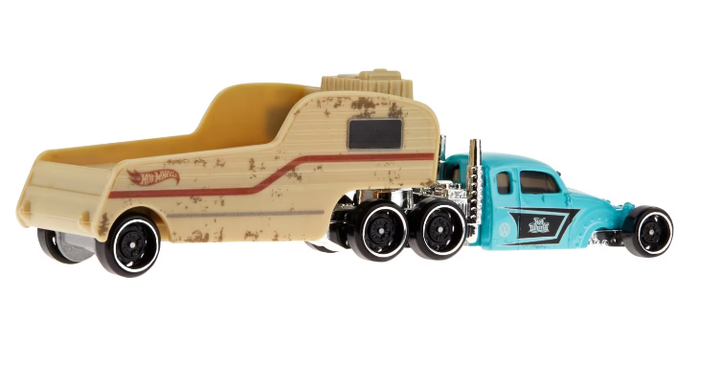 Машинка Хот Вілс Вантажівка трейлер Hot Wheels Track Fleet Bugcation (HMF98) - зображення 4