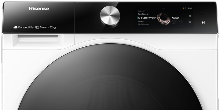 Пральна машина автоматична Hisense WF7S1247BW (7007032) - изображение 3