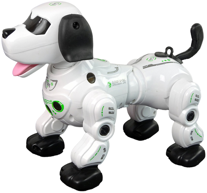 Interaktywny robot Lean toys Pies Biały (5905515355438) - obraz 3