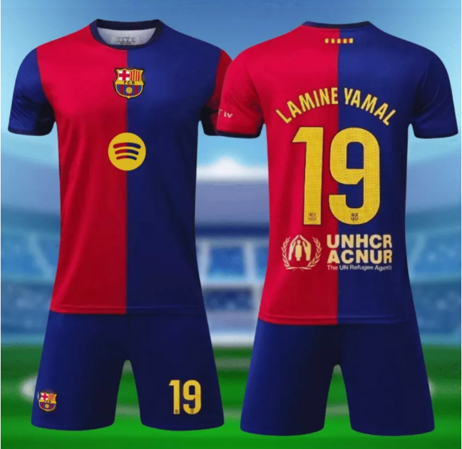 Форма футбольна дитяча Lamine Yamal (Ламін Ямаль) 19 Barcelona 24