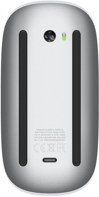 Мышь Apple Magic Mouse Multi-Touch Surface Bluetooth White (MXK53ZM/A) - изображение 4