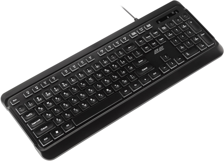 Клавіатура дротова 2E KS120 USB Black (2E-KS120UB_UA) - зображення 3