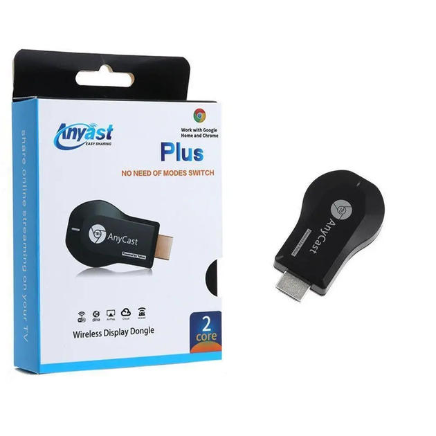 Медіаплеєр HDMI із вбудованим Wi-Fi модулем Miracast AnyCast M9 Plus - Фото 3 Медіаплеєр HDMI із вбудованим Wi-Fi модулем Miracast AnyCast M9 Plus - зображення 3