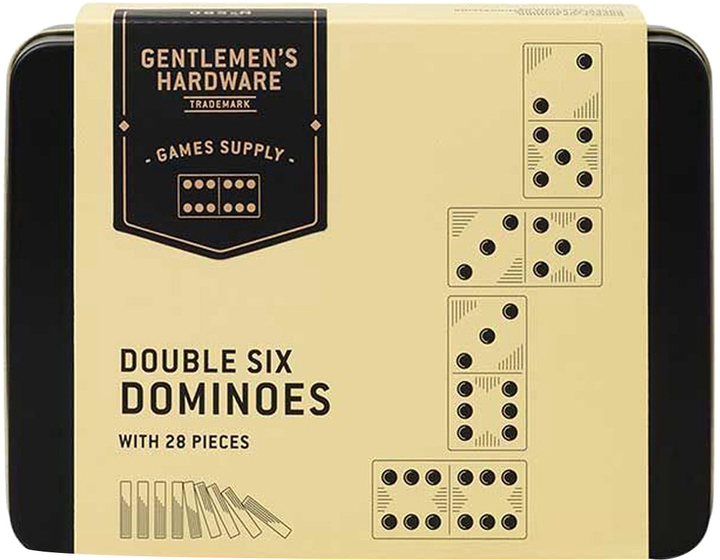 Gra planszowa Gentlemen's Hardware Dominoes Double Six (0840214800108) - obraz 1