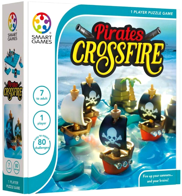 Gra planszowa IUVI Games Pirates Crossfire (5414301523970) - obraz 1