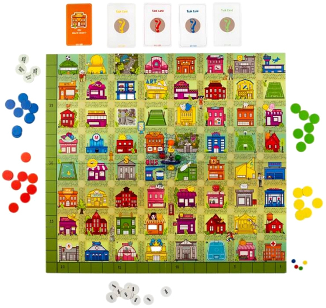 Gra planszowa Edgard Games Let's Talk City Project (5903699821329) - obraz 3
