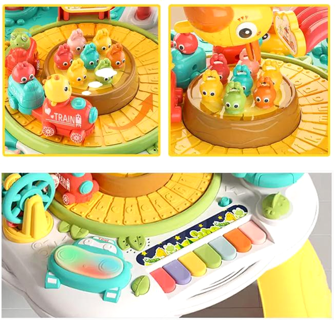 Stolik edukacyjny Sobebear z pianinkiem (5901384732646) - obraz 3