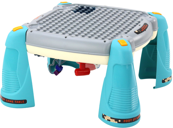 Розвивальний столик LEAN Toys Інтерактивне піаніно Космос Блакитний (5905991003823) - зображення 3