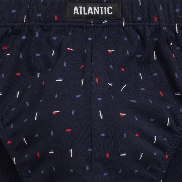 Набор трусов слипов мужских хлопковых Atlantic 3MP-176 S 3 шт Разноцветный (5903351390514) - изображение 5