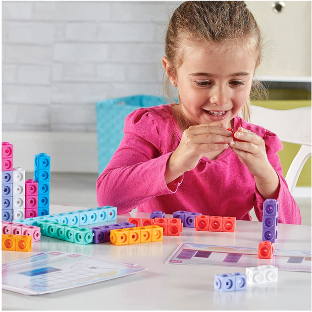 Klocki Learning Resources MathLink Cubes 115 elementów (5055506408916) - obraz 4
