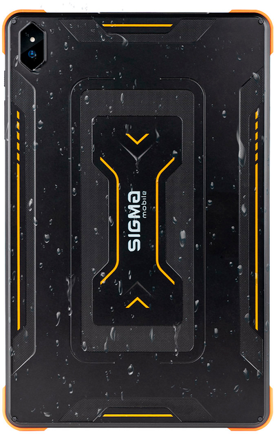 Планшет Sigma mobile Tab A1033 X-treme LTE 6/128GB Black-Orange (4827798766811) - зображення 2