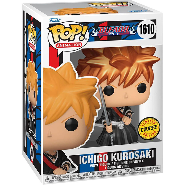 Фигурка Funko Pop Блич Ичиго Куросаки Bleach Ichigo Kurosaki Chase