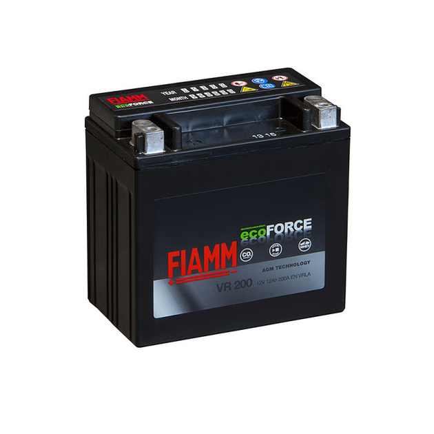 Автомобільний акумулятор Fiamm Ecoforce AGM 12Аh 200А L+ (VR200) - зображення 3