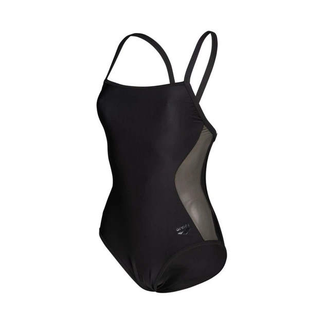 Купальник закритий для жінок Arena MESH PANELS SWIMSUIT CLOSED BA чорний Жін 44 006661-500 44 - Фото 2 Купальник закритий для жінок Arena MESH PANELS SWIMSUIT CLOSED BA чорний Жін 44 006661-500 44 - зображення 2