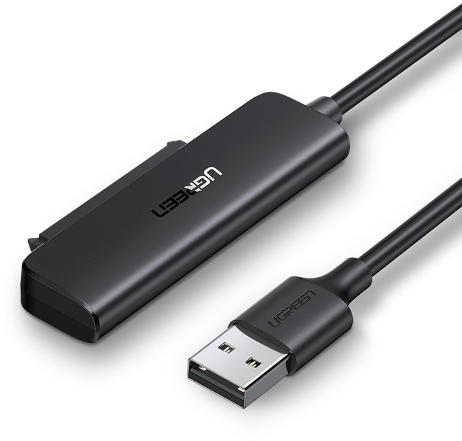 Адаптер Ugreen CM321 USB-A to 2.5-Inch SATA Converter 50cm (UGR-70609) - Фото 1 Адаптер Ugreen CM321 USB-A to 2.5-Inch SATA Converter 50cm (UGR-70609) - изображение 1