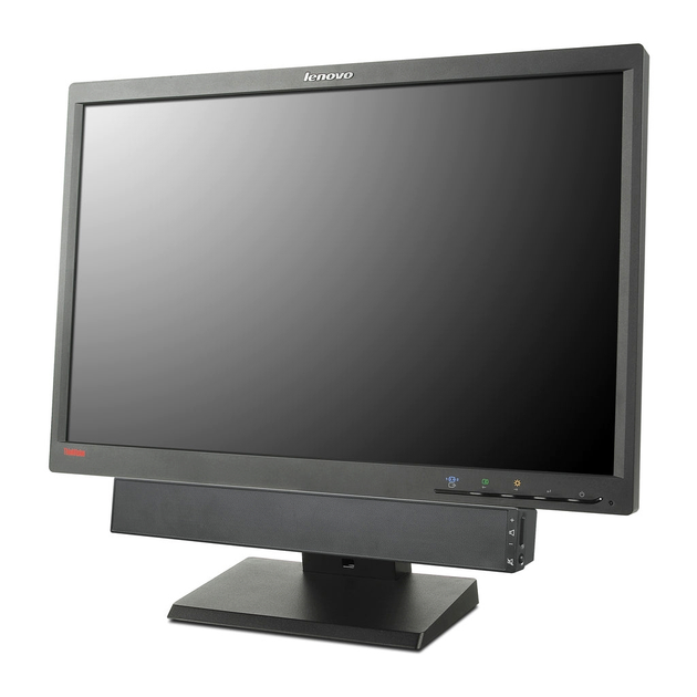 Акустическая система Lenovo Soundbar USB Black (0A36190) - изображение 2