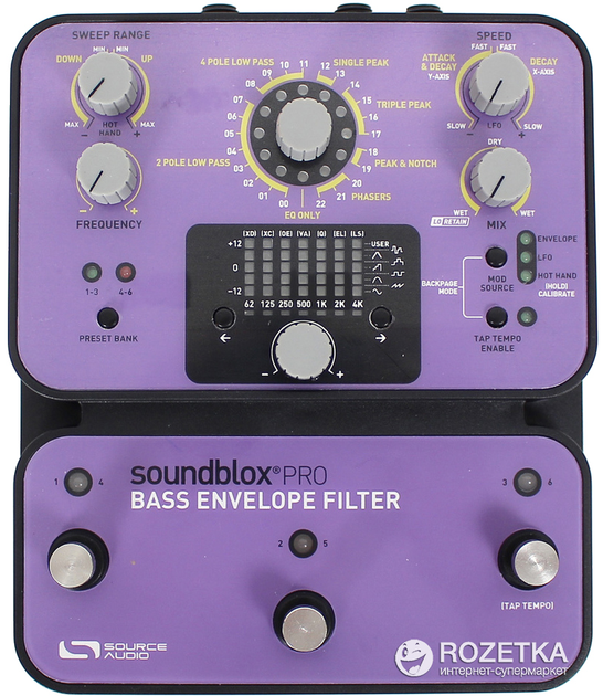 Source Audio SA143 Soundblox Pro Bass Envelope Filter (17-12-13-7 ...