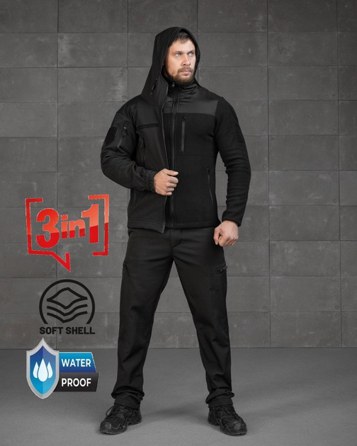 Тактический костюм Softshell Police XXL - изображение 1