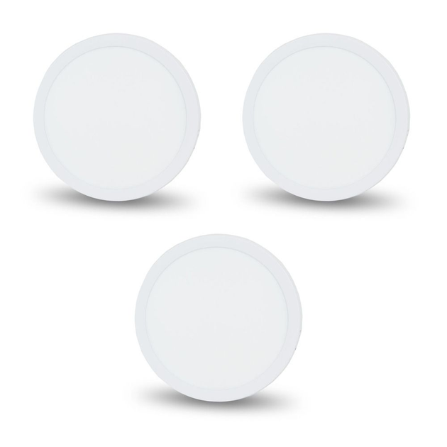Комплект из 3-х светильников светодиодных LIGHTWELL LW-R-SFR-18 18 W круг накладной - изображение 1