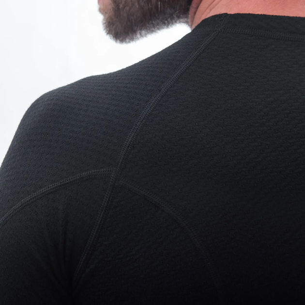 Термофутболка чоловіча Sensor Merino DF LS black (SM11M-black-S) - зображення 7