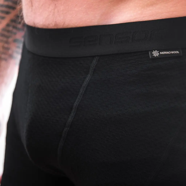 Термотрусы мужские Sensor Merino DF black (SM21M-black-XL) - изображение 5