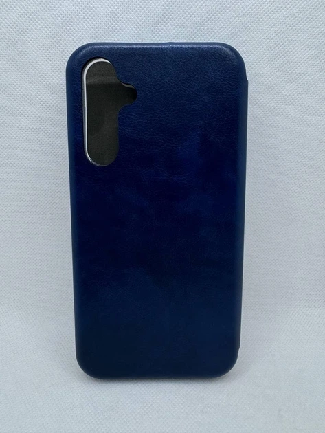 Чехол книжка Premium для Samsung Galaxy M35 Синий - Фото 2 Чехол книжка Premium для Samsung Galaxy M35 Синий - изображение 2